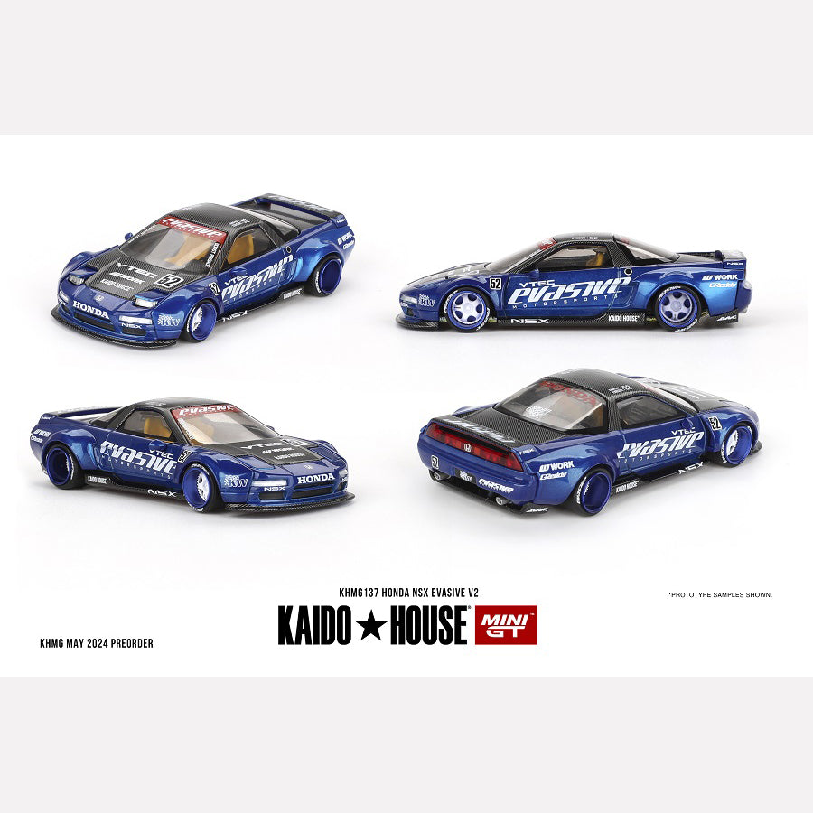 MiniGT KAIDO HOUSE Honda NSX Evasive V2