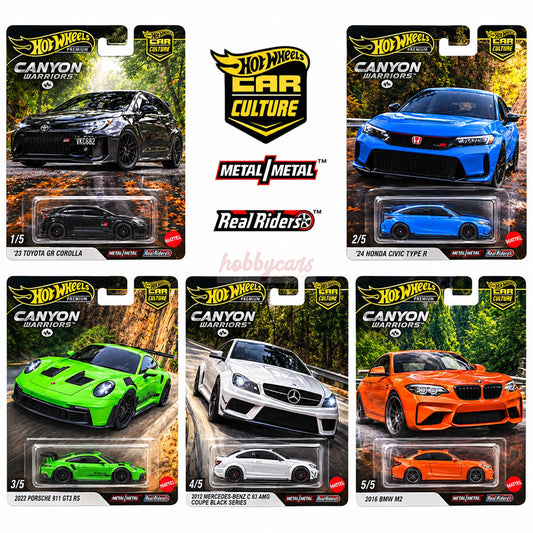 [PREORDER] Hot Wheels [2027 Canyon Warriors] Set of 5 Cars