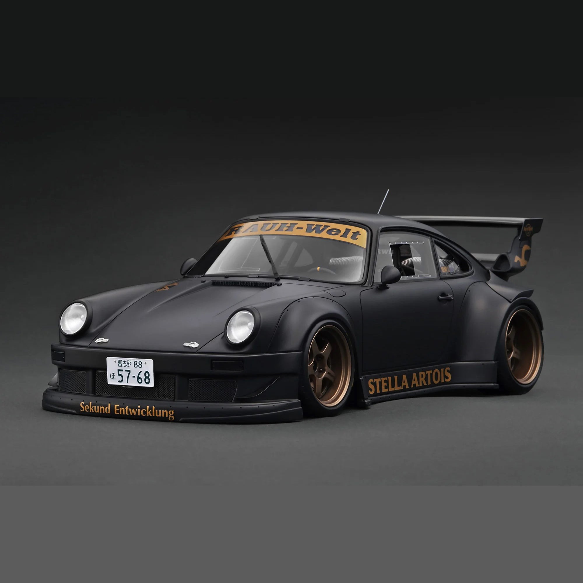 Ignition Model 1:18 RWB 930 Matte Black 