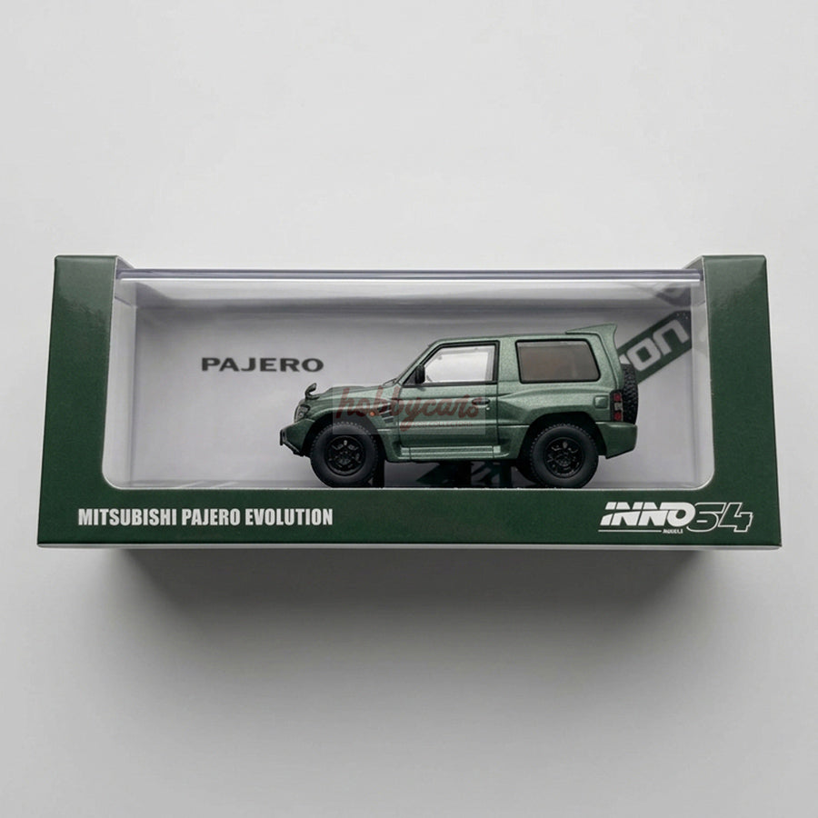 Inno64 Mitsubishi Pajero Evolution Satin Green