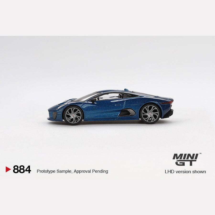 MiniGT #884 Jaguar C-X75 Blue