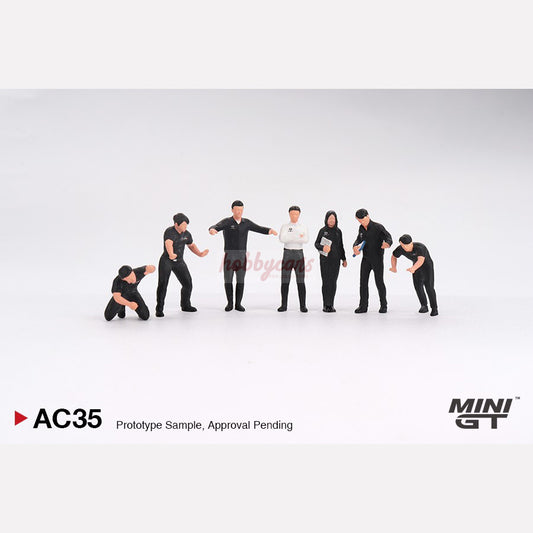 MiniGT AC35 Figurine: NISMO Technician Team