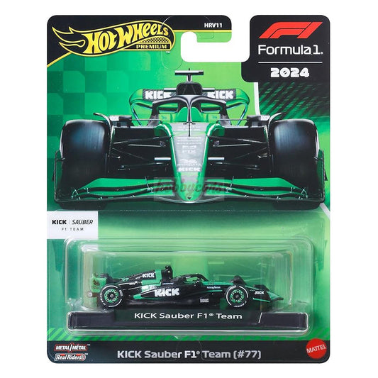 Hot Wheels [2024 Formula 1] KICK Sauber F1 Team (#77) (Valtteri Bottas)
