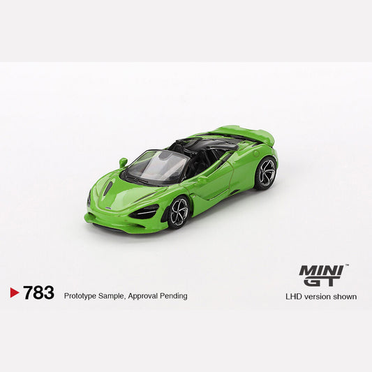 MiniGT #783 McLaren 750S Spider Mantis Green