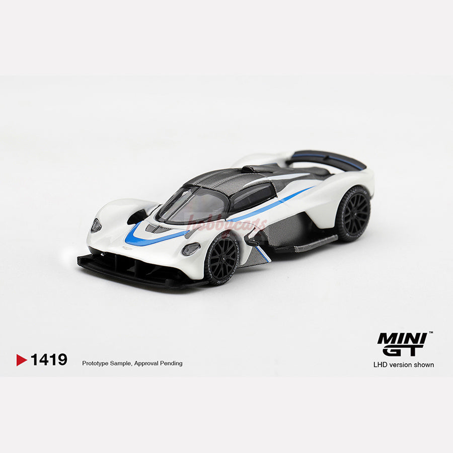 [PREORDER] MiniGT #1419 Aston Martin Valkyrie Escaping White
