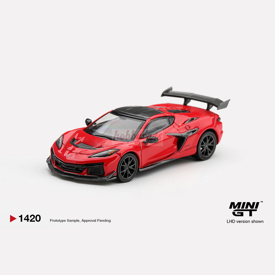 [PREORDER] MiniGT #1420 Chevrolet Corvette ZR1 Torch Red