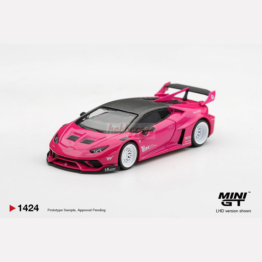 [PREORDER] MiniGT #1424 LB WORKS Lamborghini Huracán GT Ruby Purple ...
