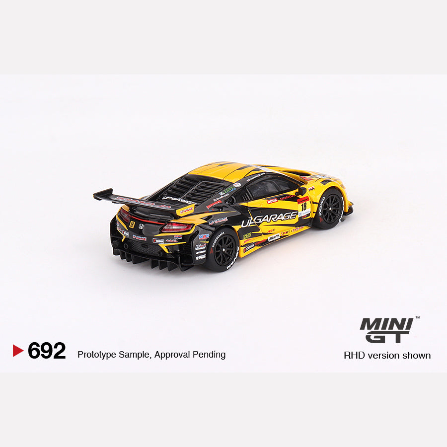 MiniGT #692 Honda NSX GT3 EVO22 #18 "UPGARAGE NSX GT3" TEAM UPGARAGE 2023 SUPER GT SERIES (Blister)