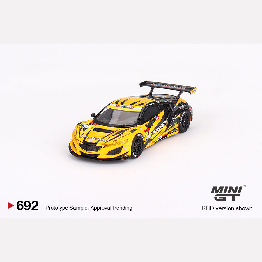 MiniGT #692 Honda NSX GT3 EVO22 #18 "UPGARAGE NSX GT3" TEAM UPGARAGE 2023 SUPER GT SERIES (Blister)