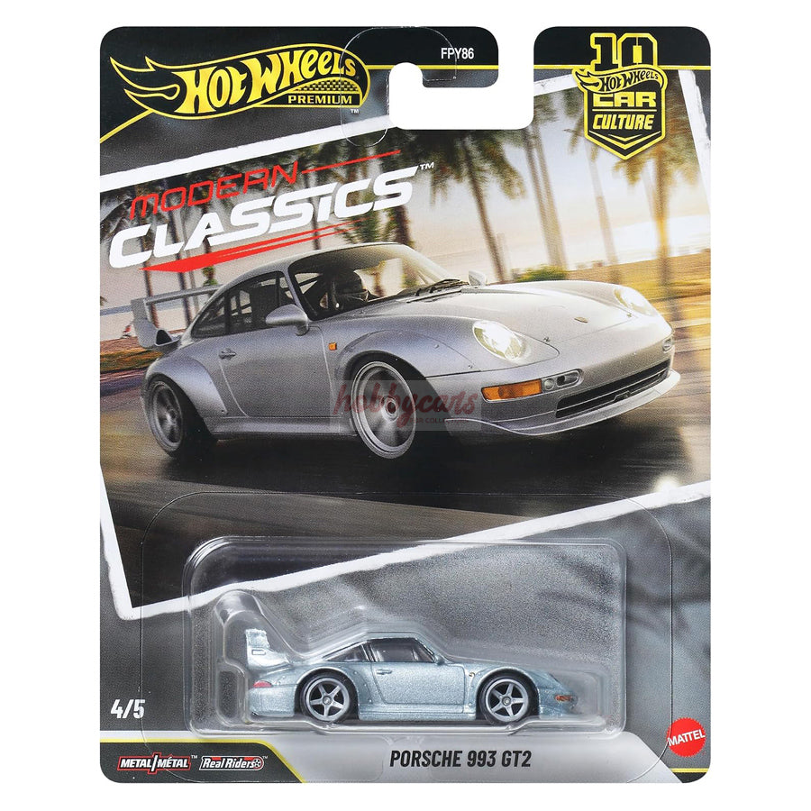 Hot Wheels [2026 Modern Classics] Porsche 993 GT2 (Damaged)
