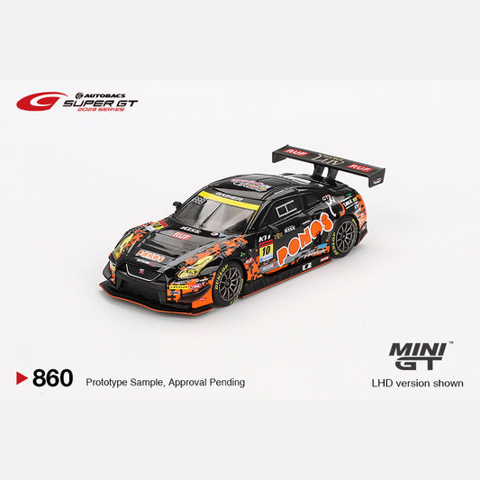 MiniGT #860 Nissan GT-R NISMO GT3 #10 "PONOS GAINER GT-R" 2023 SUPER GT SERIES (Blister)