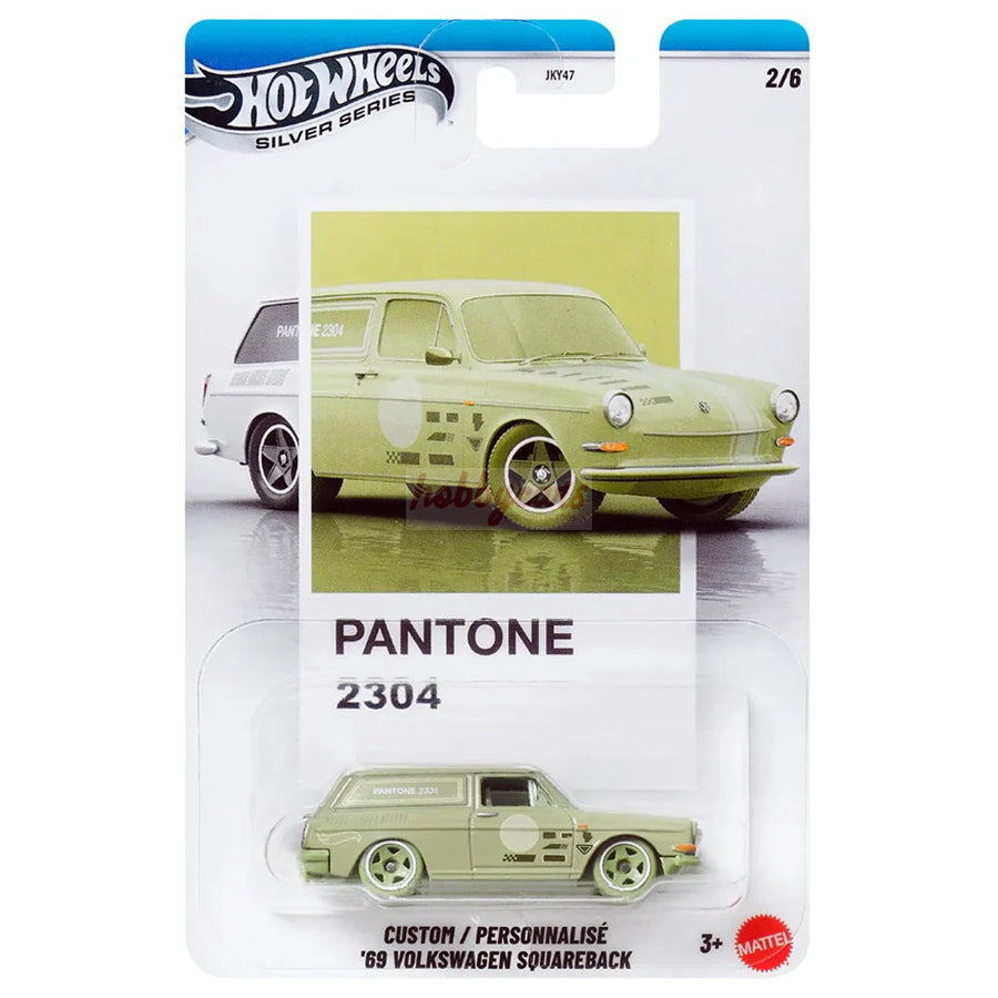 Hot Wheels [2025 Silver Series] Pantone 2304 Custom '69 Volkswagen Squareback