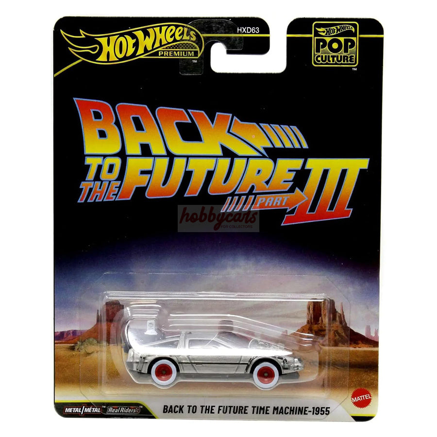 Hot Wheels [2026 Pop Culture] Back to the Future 3 - Time Machine 1955