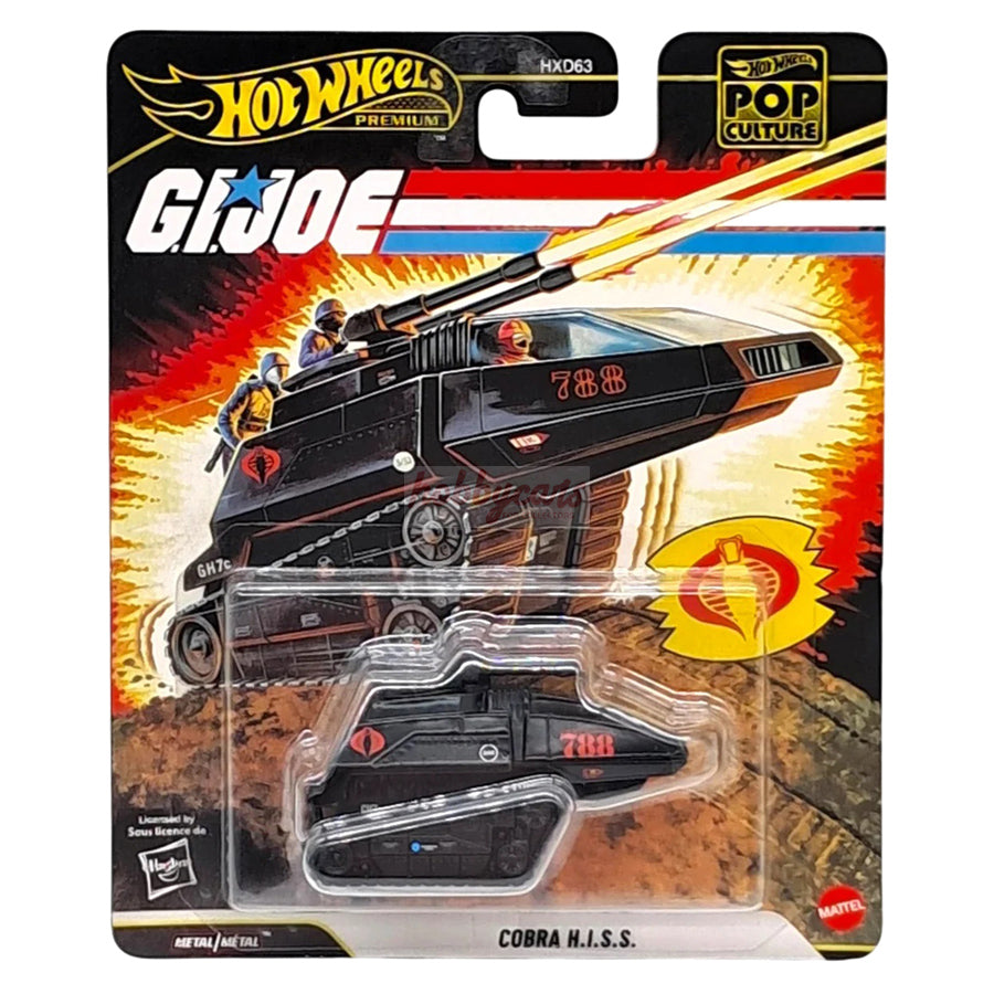 Hot Wheels [2026 Pop Culture] G.I. Joe - Cobra H.I.S.S. (Damaged)
