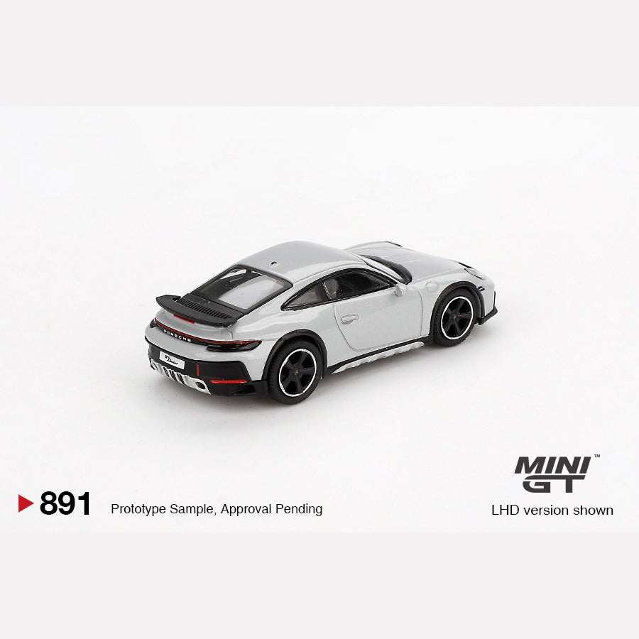 MiniGT #891 Porsche 911 Dakar Ice Gray Metallic