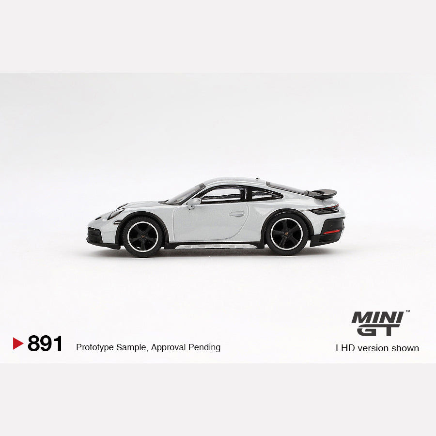 MiniGT #891 Porsche 911 Dakar Ice Gray Metallic