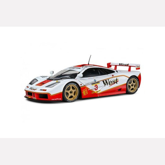 Solido 1:18 MCLAREN F1 GTR SHORT TAIL (WEST) BPR GT 1995