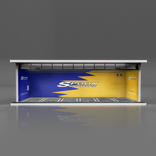 1/64 Parking Garage "Spoon" (LED) v2
