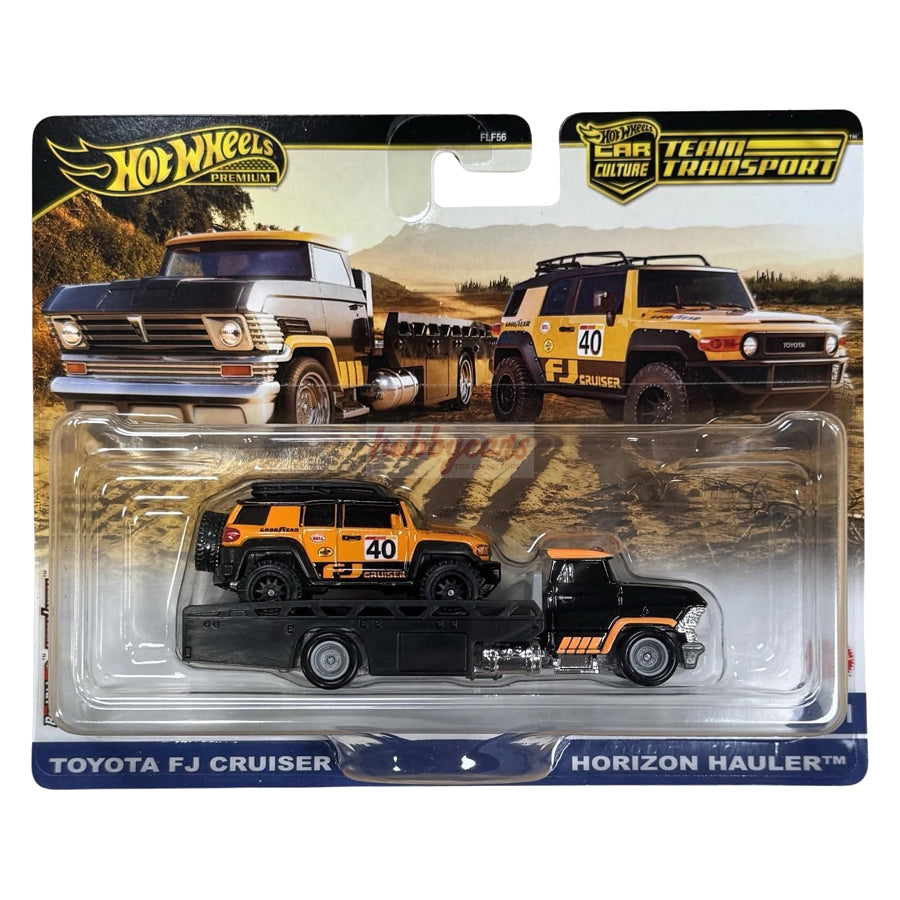 Hot Wheels Team Transport #81 Toyota FJ Cruiser (Damaged)