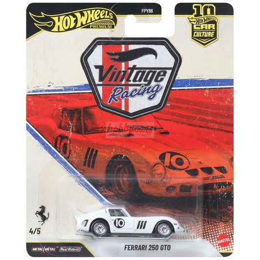 [PREORDER] Hot Wheels [2026 Vintage Racing] Ferrari 250 GTO - Solid Case of 10 Cars