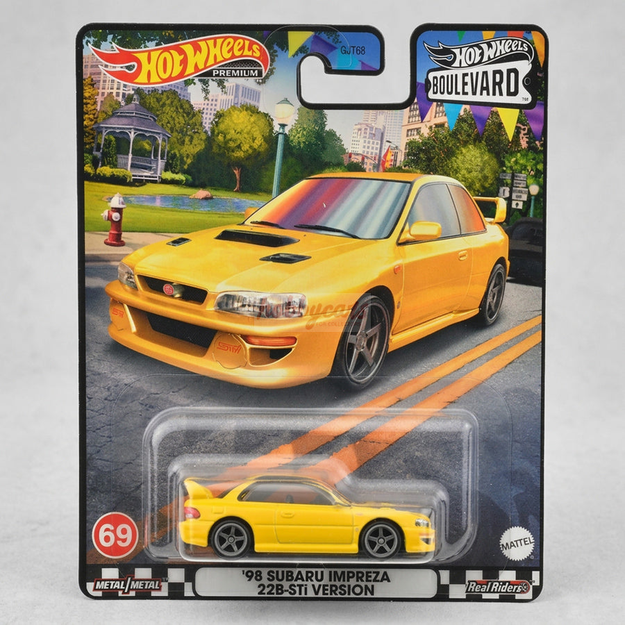 Hot Wheels Boulevard #69 '98 Subaru Impreza 22B-STI Version