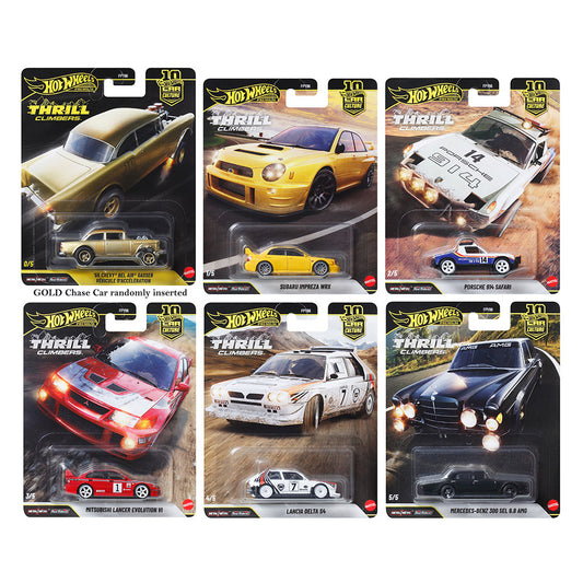 [PREORDER] Hot Wheels [2026 Thrill Climbers] Sealed Case of 10 Cars