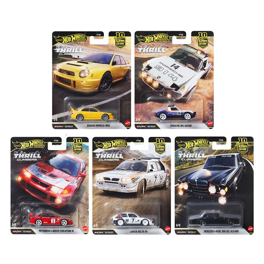 [PREORDER] Hot Wheels [2026 Thrill Climbers] Set of 5 Cars