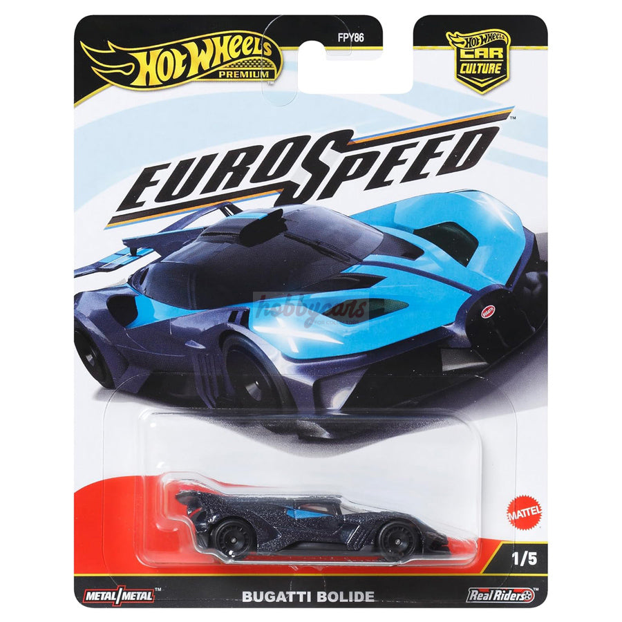 Hot Wheels [2025 Euro Speed] Bugatti Bolide (Damaged)