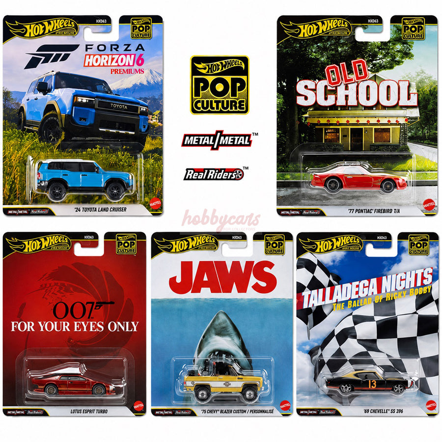 [PREORDER] Hot Wheels [2026 Pop Culture] Mix 6, Set of 5 Cars