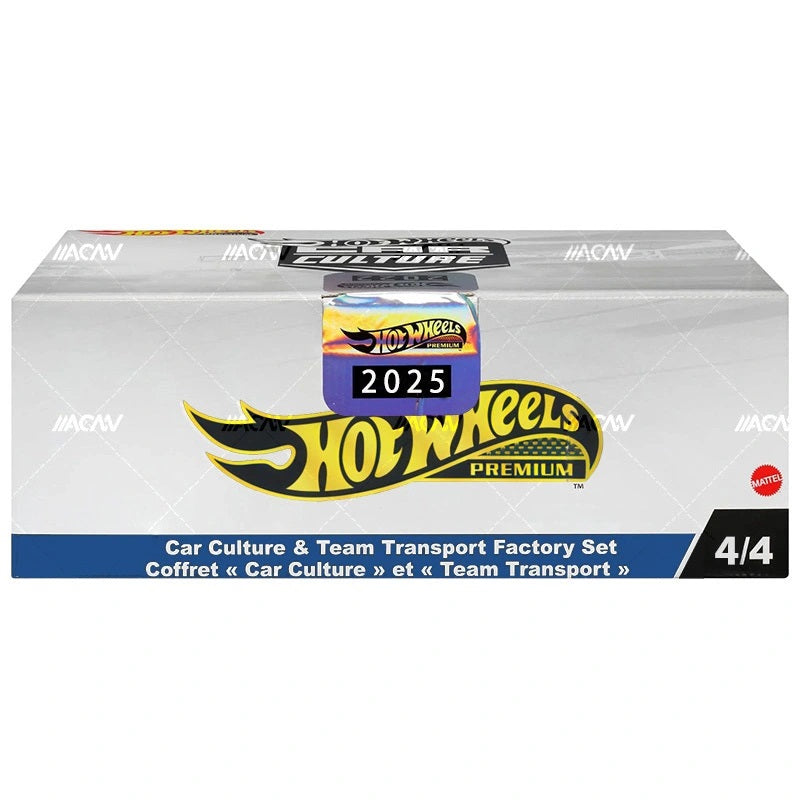 [PREORDER] Hot Wheels 2025 Car Culture & Team Transport Factory Set Mix 4