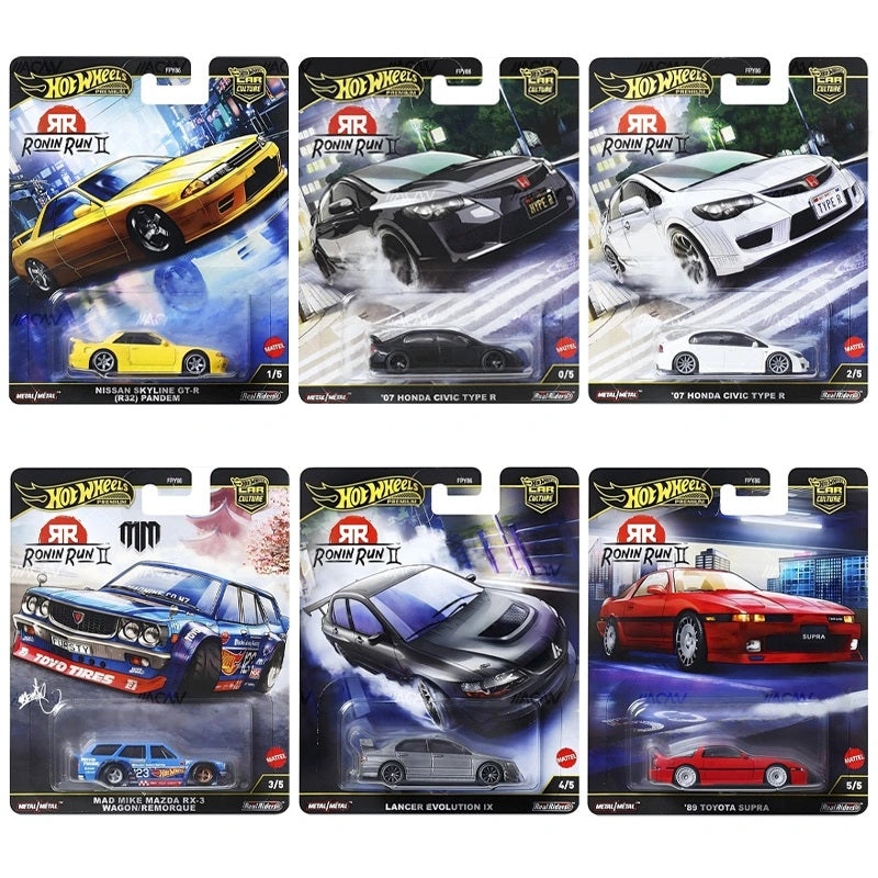 [PREORDER] Hot Wheels 2025 Car Culture & Team Transport Factory Set Mix 4