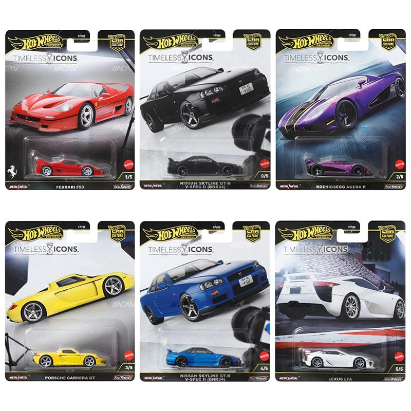 [PREORDER] Hot Wheels 2025 Car Culture & Team Transport Factory Set Mix 4