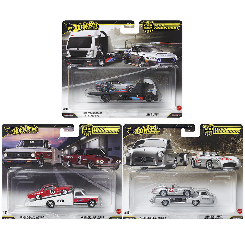 [PREORDER] Hot Wheels [2026 Team Transport Case K] Set of 3