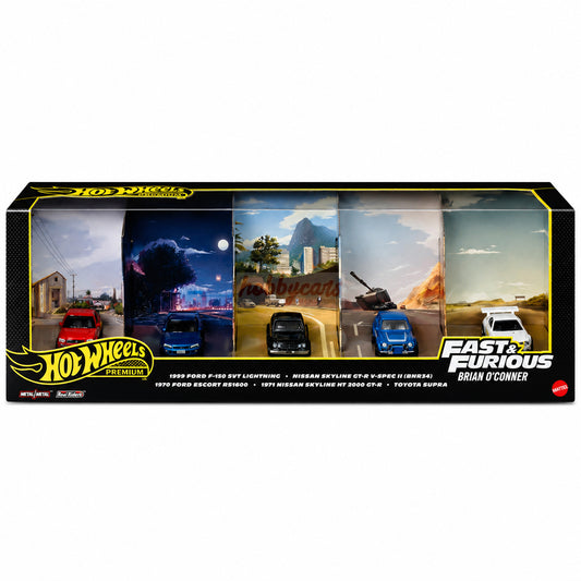 [PREORDER] Hot Wheels 2026 Fast & Furious Brian O’Conner Diorama Collector Set