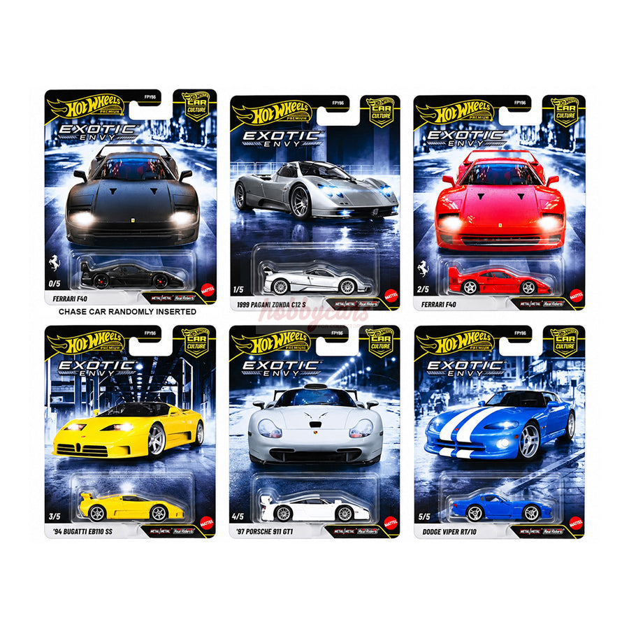 [PREORDER] Hot Wheels [2027 Exotic Envy] Sealed Box of 10 Cars