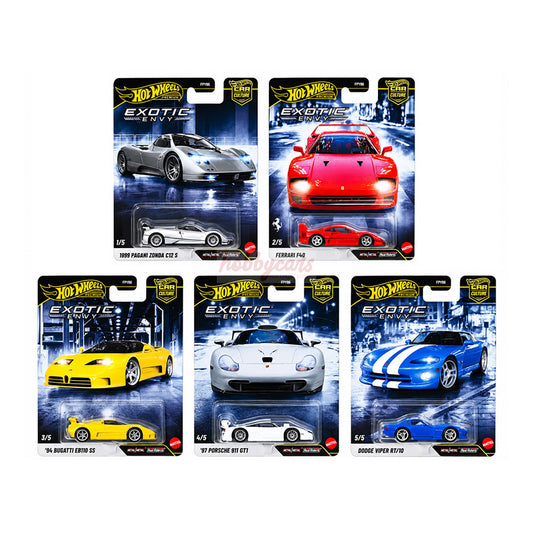 [PREORDER] Hot Wheels [2027 Exotic Envy] Set of 5 Cars