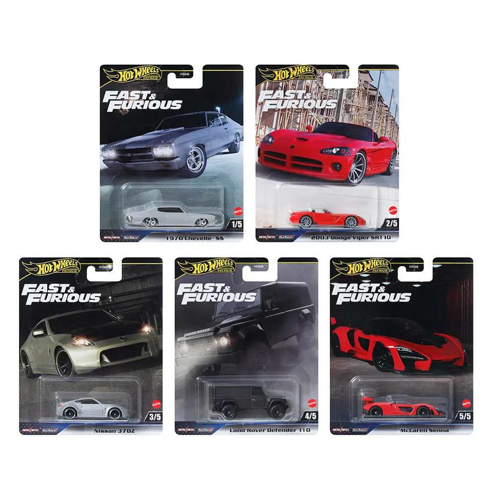 [PREORDER] Hot Wheels [2024 Fast & Furious] Mix 5, Set of 5 Cars