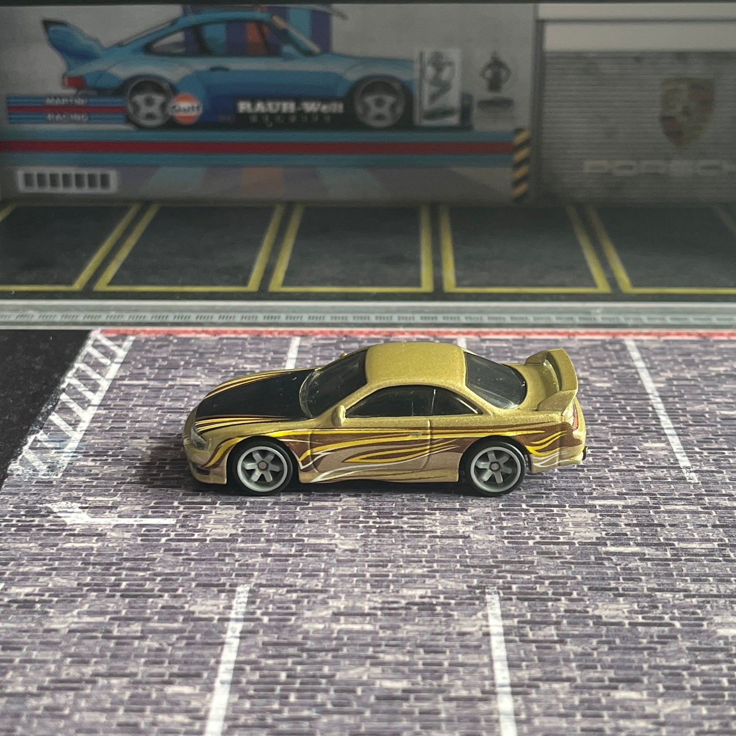 Hot Wheels Loose Fast & Furious Fast Tuners Nissan 240SX (S14) (Gold)