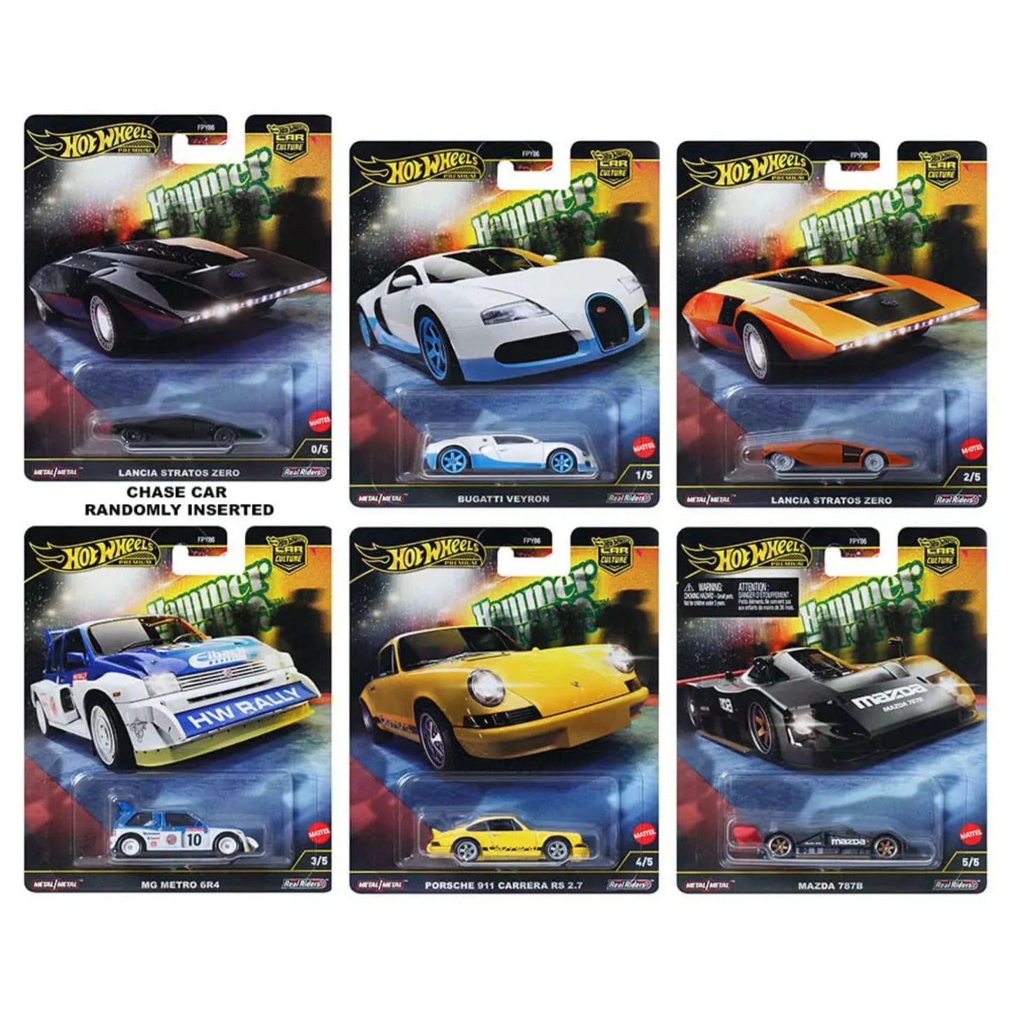 [PREORDER] Hot Wheels [2025 Hammer Drop] Sealed Case of 10 Cars