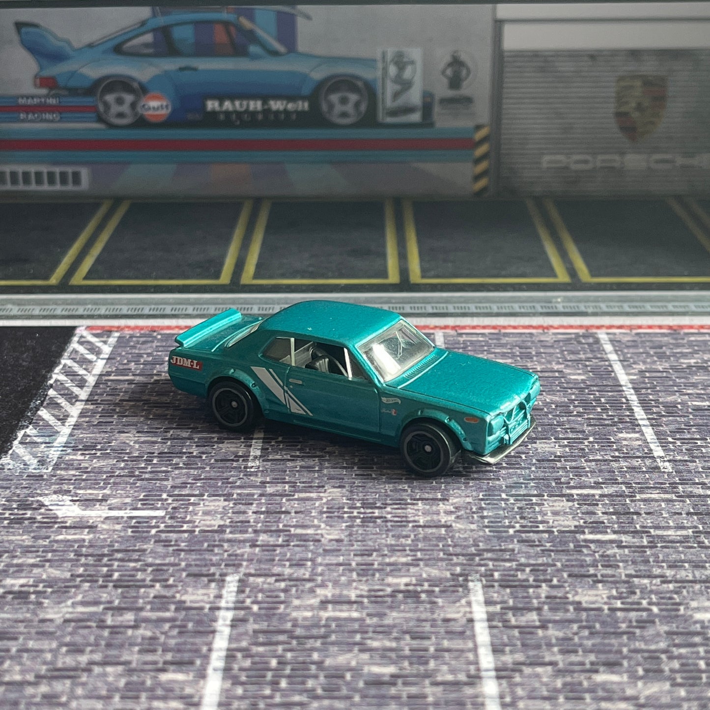 Hot Wheels Loose Nissan Skyline HT 2000GT-X (Green)