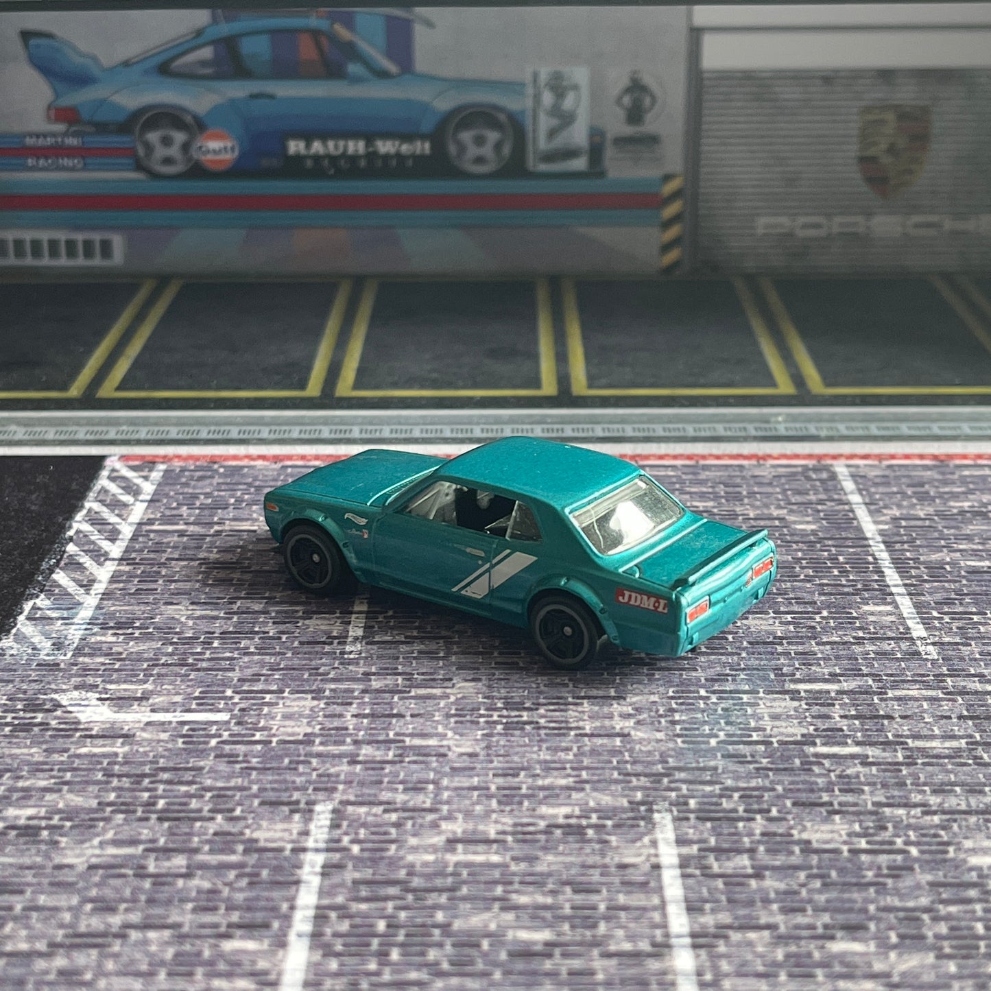 Hot Wheels Loose Nissan Skyline HT 2000GT-X (Green)