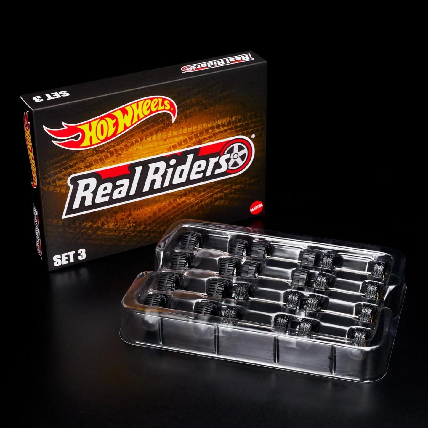 Hot Wheels RLC Exclusive Real Riders Wheels Pack - Set #3