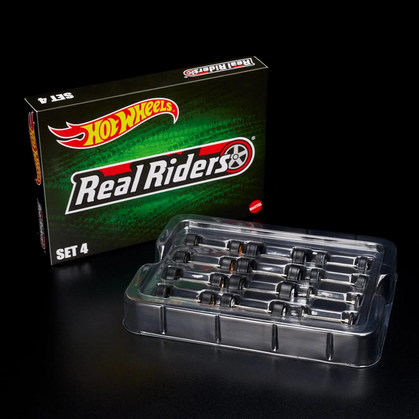 Hot Wheels RLC Exclusive Real Riders Wheels Pack - Set #4