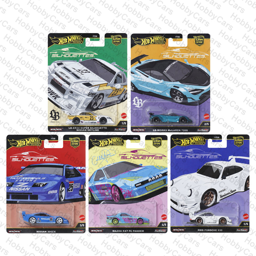 [PREORDER] Hot Wheels 2025 Silhouettes