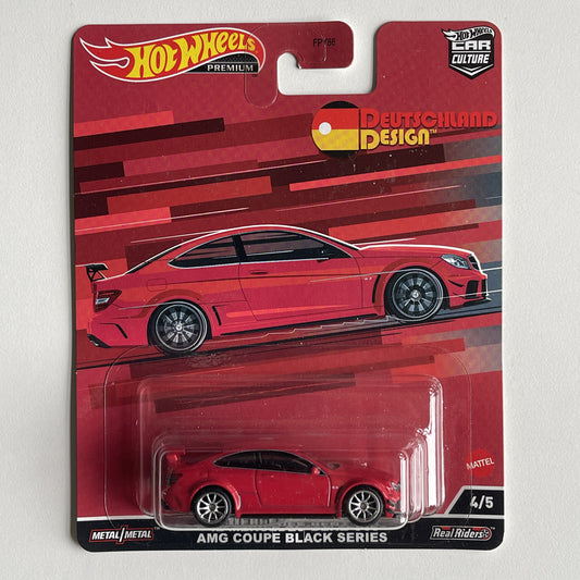 Hot Wheels [2022 Deutschland Design] '12 Mercedes-Benz C63 AMG Coupe Black Series