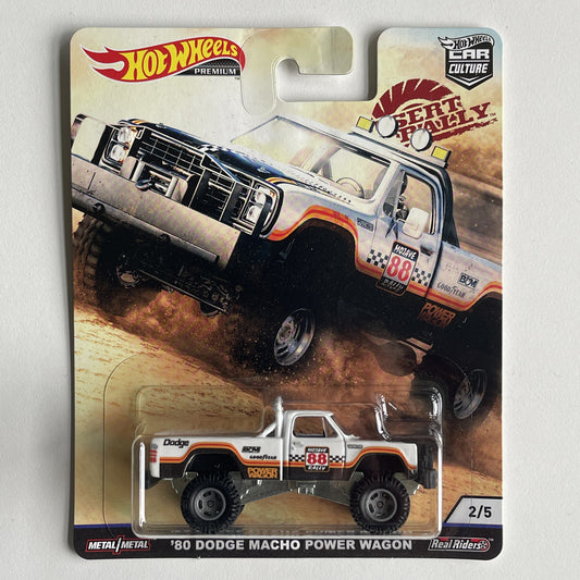 Hot Wheels [2019 Desert Rally] '80 Dodge Macho Power Wagon