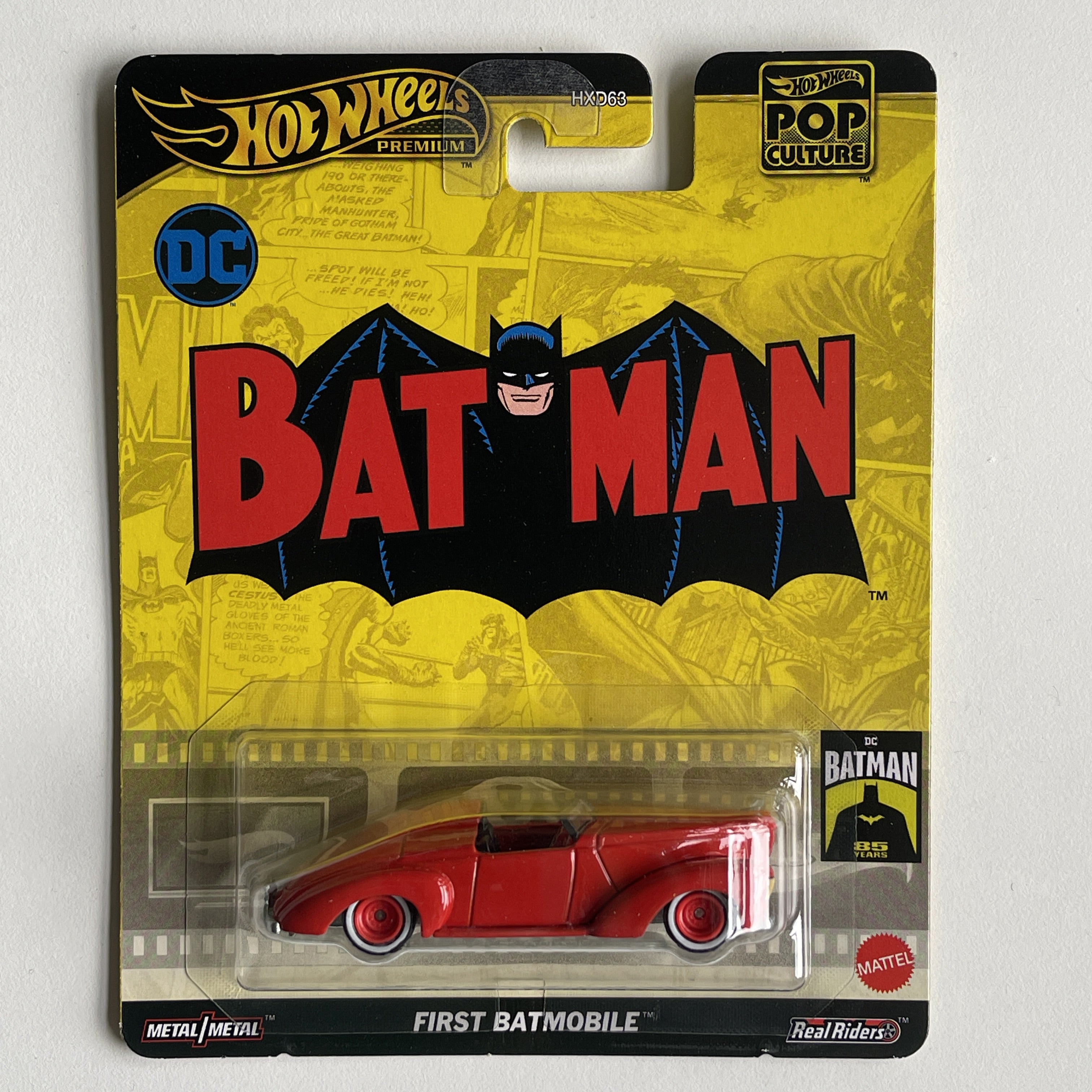 Hot Wheels [2024 Pop Culture] Mix 2 First Batmobile – Hobby Cars