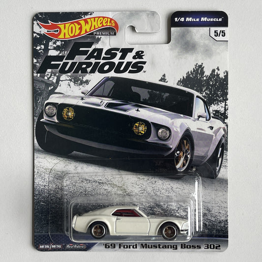 Hot Wheels [2019 Fast & Furious] 1/4 Mile Muscle '69 Ford Mustang Boss 302