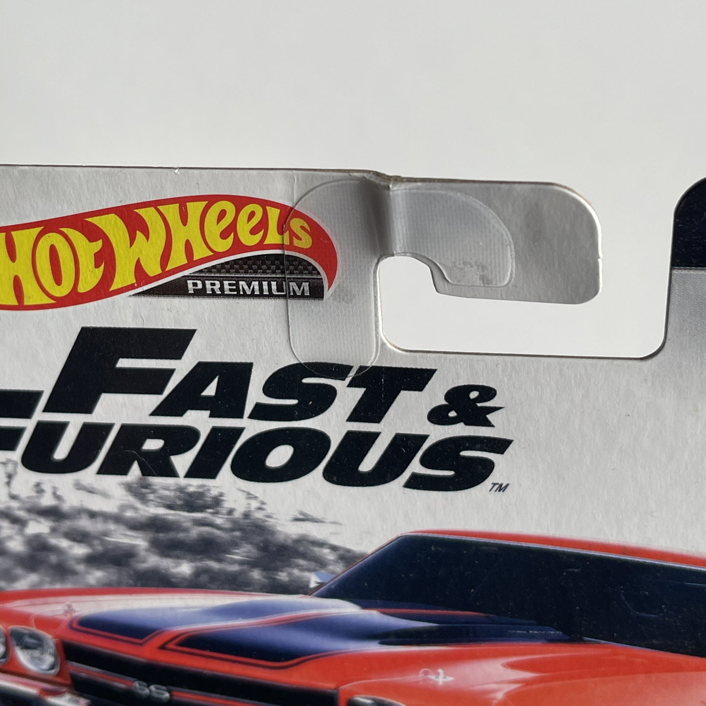 Hot Wheels [2019 Fast & Furious] 1/4 Mile Muscle 1970 Chevrolet Chevelle SS Red (Damaged)