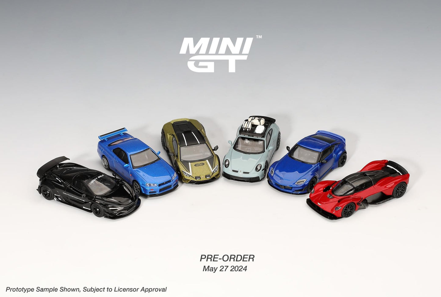 [PREORDER] MiniGT #759 #766 #777 #778 #779 #780  Set of 6 Cars